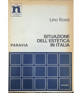 Situazione dell'estetica in Italia.