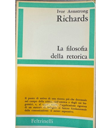 La filosofia della retorica.