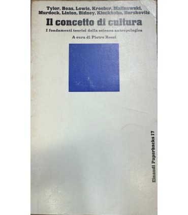 Il concetto di Cultura.