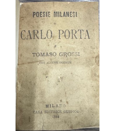 Poesie milanesi.