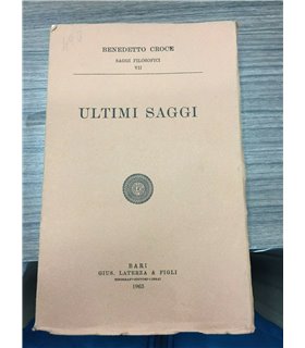 Ultimi saggi