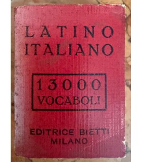 Mini dizionario Latino - Italiano