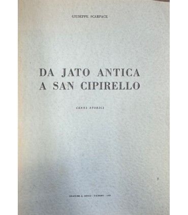 Da Jato antica a San Cipirello.