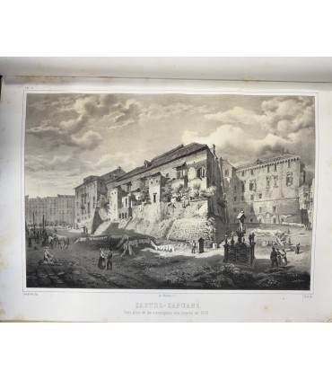 Castel Capuano ridotto a palazzo di Giustizia.