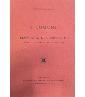 I comuni della provincia di Benevento.