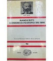 Manoscritti economico-filosofici del 1844.