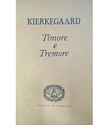 Timore e Tremore.