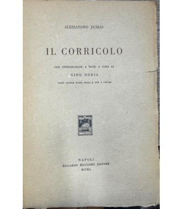 Il corricolo.