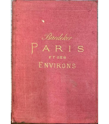 Paris et ses environs suivis d'encursions doverses.