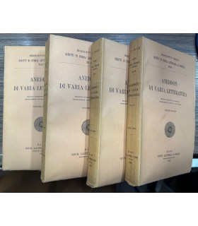 Aneddoti di varia letteratura.