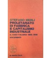Proletario di fabbrica e capitalismo industriale.
