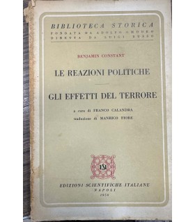 Le reazioni politiche. Gli effetti del terrore.