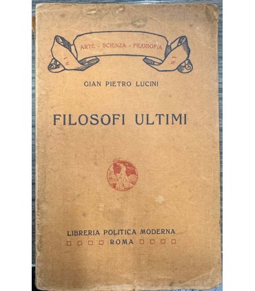 Filosofi ultimi.