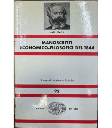 Manoscritti economici filosofici del 1844.