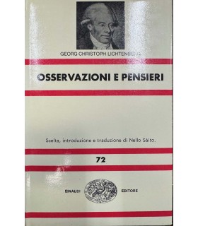 Osservazioni e pensieri.