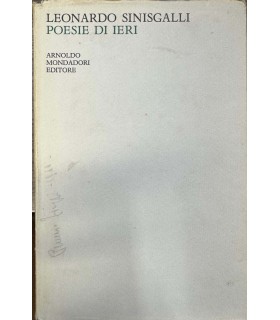 Poesie di ieri. 1951-1956.