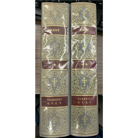 Critica della ragion pura. Scritti morali. 2 voll
