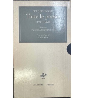 Tutte le poesie. (1933-1963).