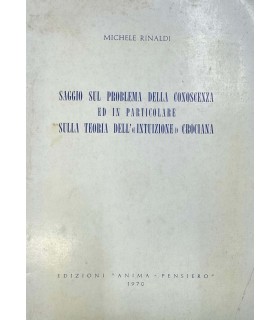 Saggio sul problema della conoscenza ed in particolare sulla teoria dell'intuizione crociana.