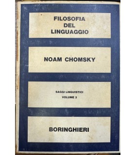 Saggi linguistici. 3. Filosofia del linguaggio: ricerche teoriche e storiche.