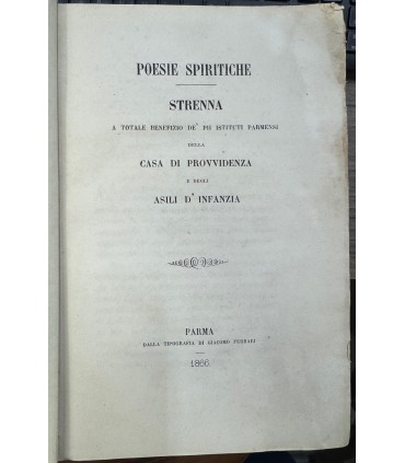 Poesie spiritiche.