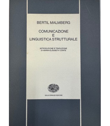 Comunicazione e linguistica strutturale.