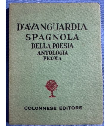 D'Avanguardia spagnola della poesia antologia piccola.