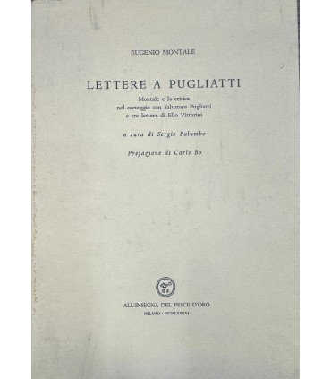 Lettere a Pugliatti.