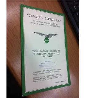 Tubi - canali - recipienti di ardesia artificiale "Salonit"