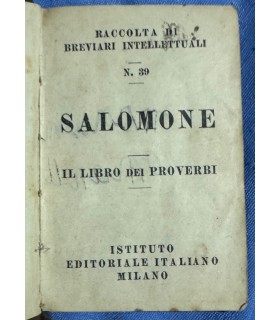 Il libro dei proverbi.