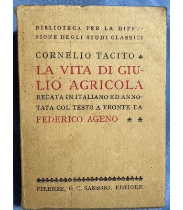 La vita di Giulio Agricola.