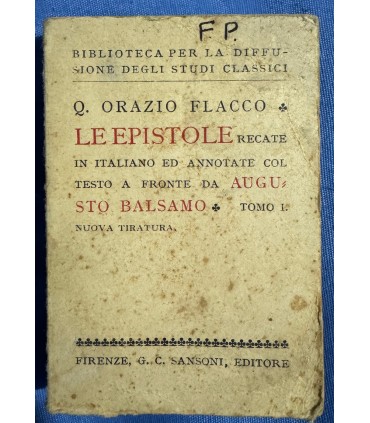 Le epistole. 2 tomi.