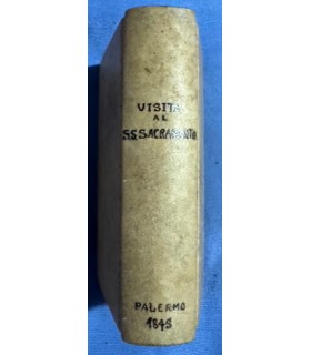 Visita al SS. Sacramento ed a Maria SS.