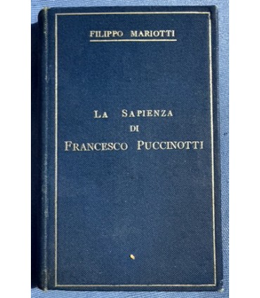 La sapienza di Francesco Puccinotti.