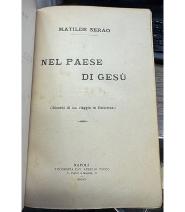 Nel paese di Gesù.