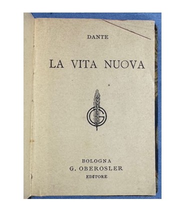 La vita nuova.