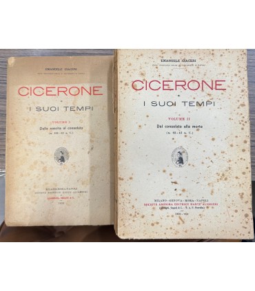 Cicerone e i suoi tempi. 2 voll.