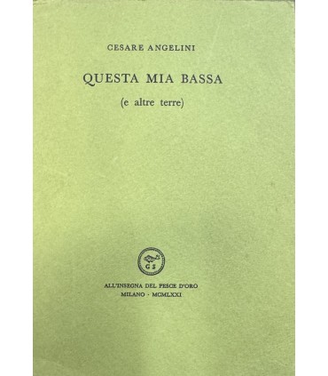 Questa mia bassa (e altre terre).