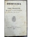Ordinanza di sua maestà pel governo, il servizio e la disciplina delle Reali Truppe nelle piazze.