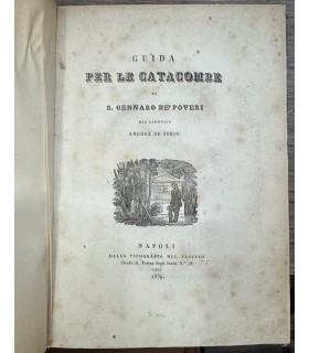 Guida per le catacombe di S. Gennaro de' poveri.