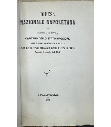 Difesa nazionale napoletana.