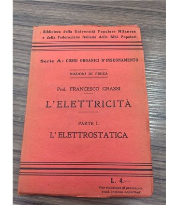 L'elettricista. Parte I. L'elettrostatica