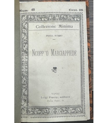 Ncopp' 'o marciapiede.