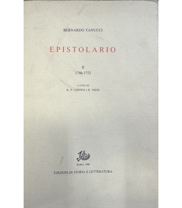 Epistolario. II. 1746-1752.