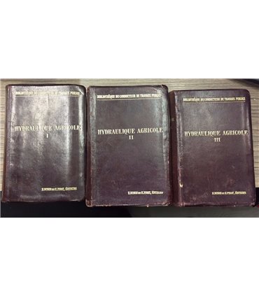 Hydraulique agricole. 3 voll