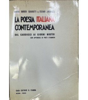La poesia italiana contemporanea.
