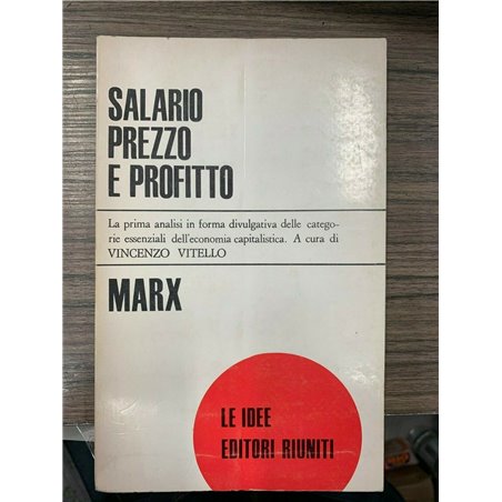Salario prezzo e profitto