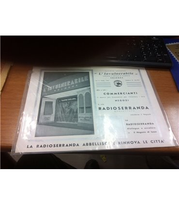 Depliant per negozi la sola radioserranda brevettata