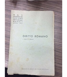 Diritto romano. I diritti reali