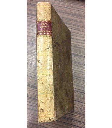 Leggi penali contenute nella seconda parte del codice per lo Regno delle Due Sicilie